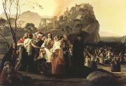 Francesco Hayez The Refugees of Parga (mk22) oil